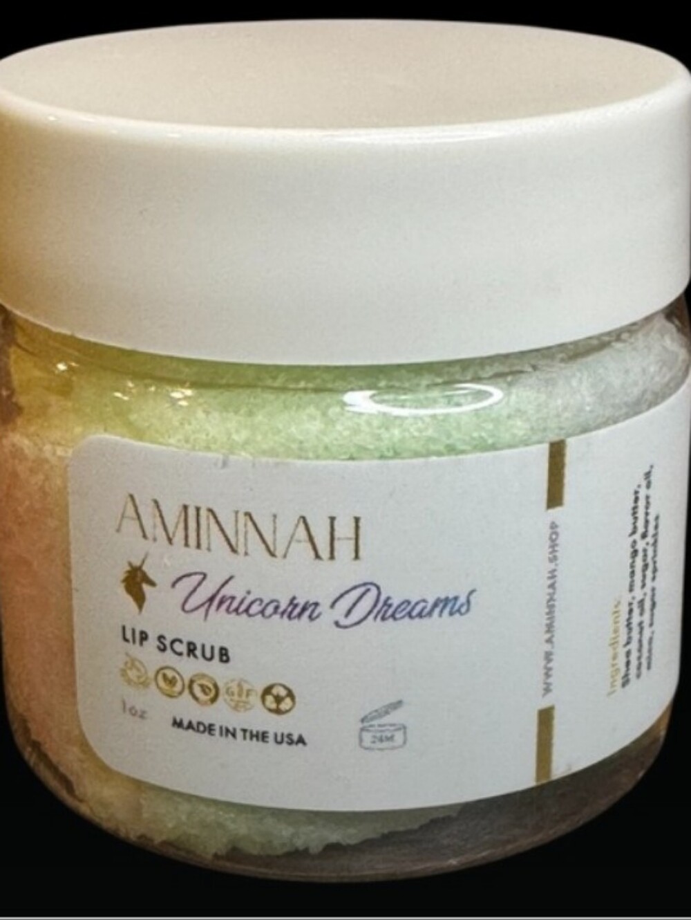 AMINNAH-Unicorn 🦄 Dreams Lip Scrub